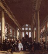 Interior of the Portuguese Synagogue in Amsterdam Rembrandt